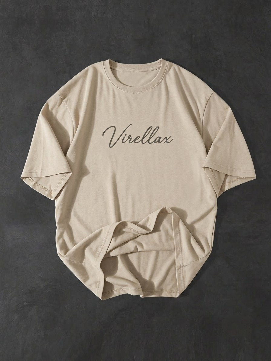 Oversized t-shirt with a simple design