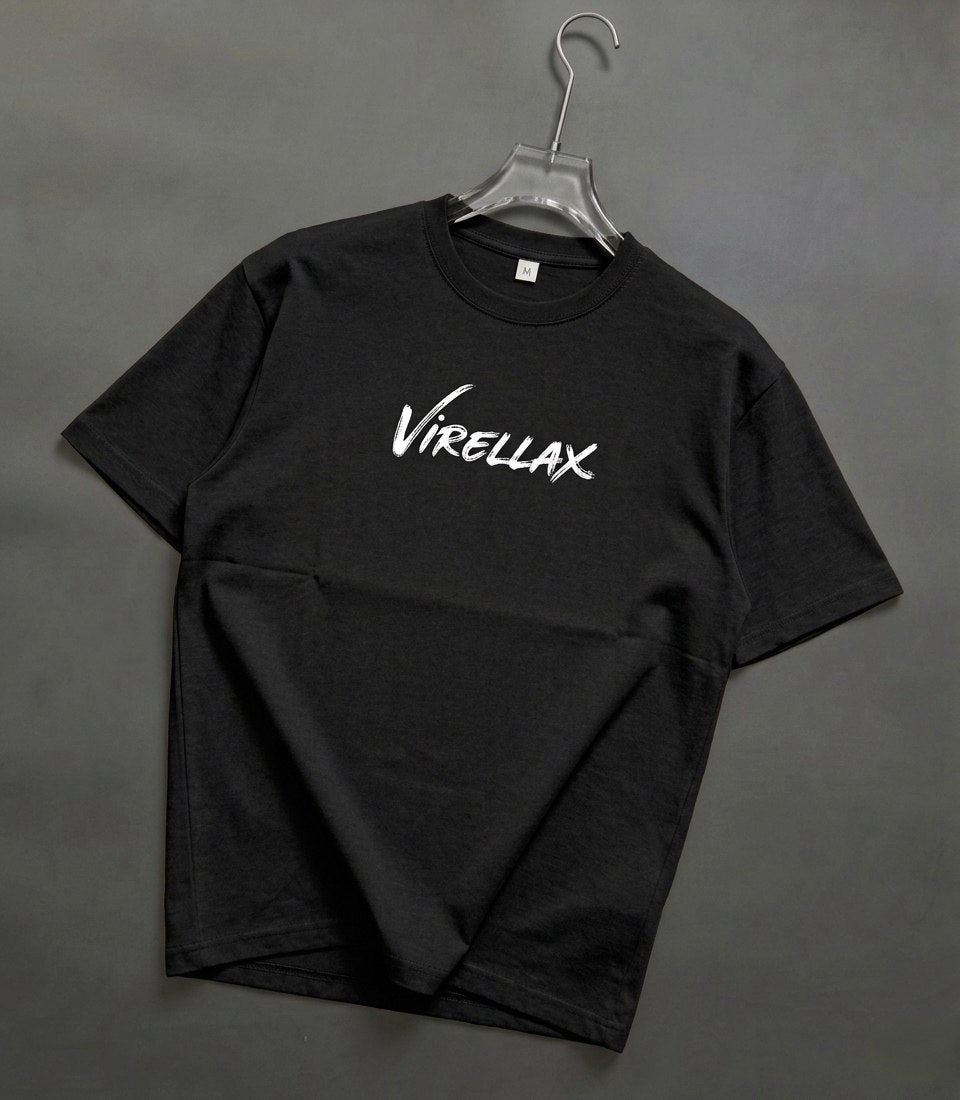 Oversized T-shirt with a simple logo design